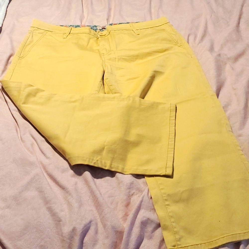 Levis cropped pants